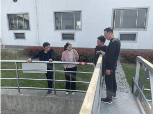 集团纪委调研区污水公司