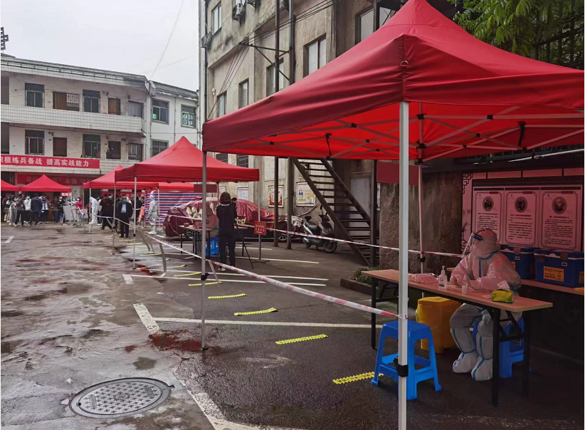 以演促防 以练筑防  ——丰润公司配合区疫指办、社区办开展疫情防控应急演练