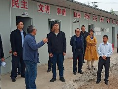 人大副主任王军一行莅临华新亭足球场进行督查指导