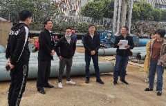 区人大副主任王军一行调研双益二期工程项目建设情况